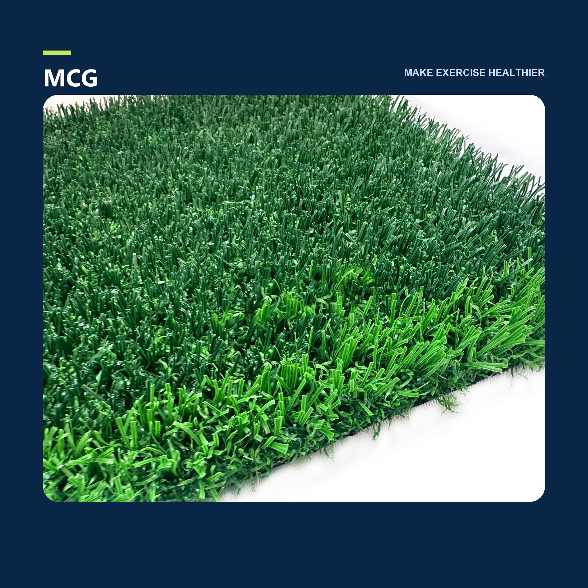 MCG Non-Infill Football Turf for Indoor Arenas, Schools and Multi-Use Sports Centres, Zero-Sand Artificial Turf, 96,000+ Stitches 18,000+ Dtex