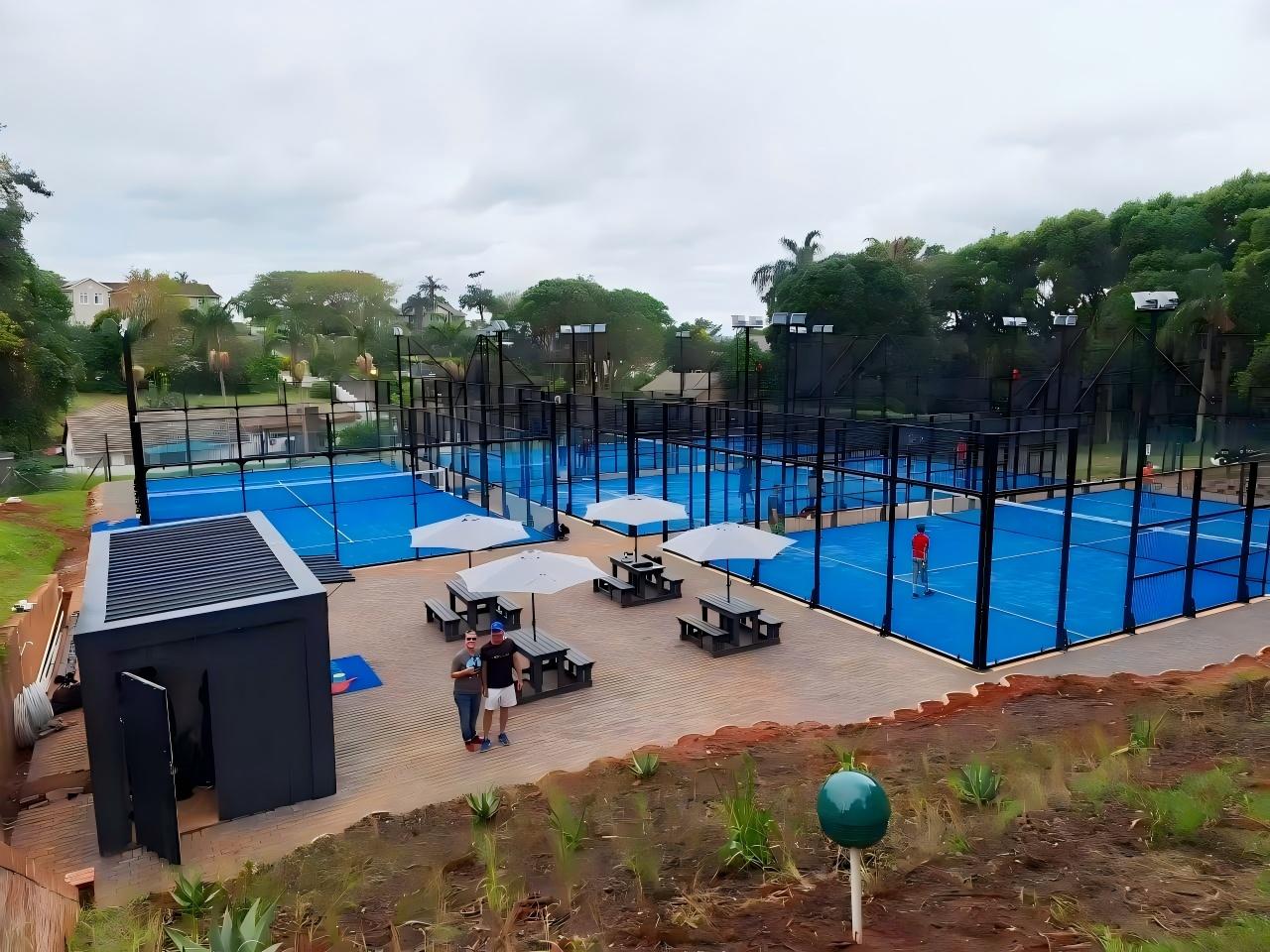 Padel tennis court