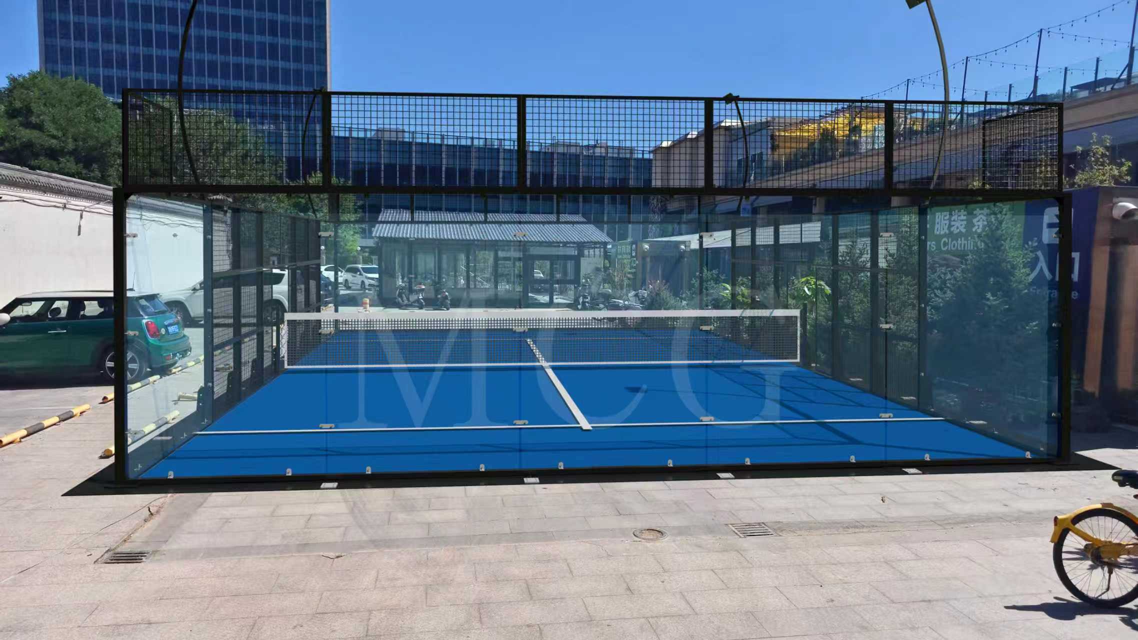  Super Panoramic Padel Court Tournament Grade FIP Certified Fast Installation Commercial Residential