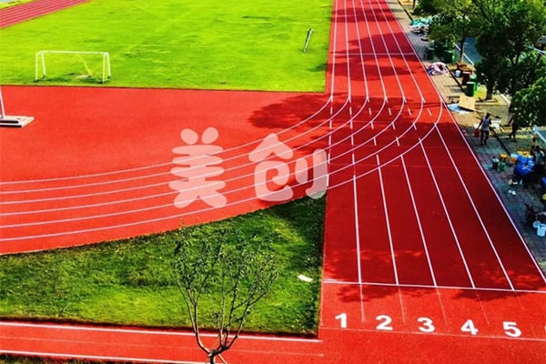 The quality of a plastic running track can actually change a child's life!