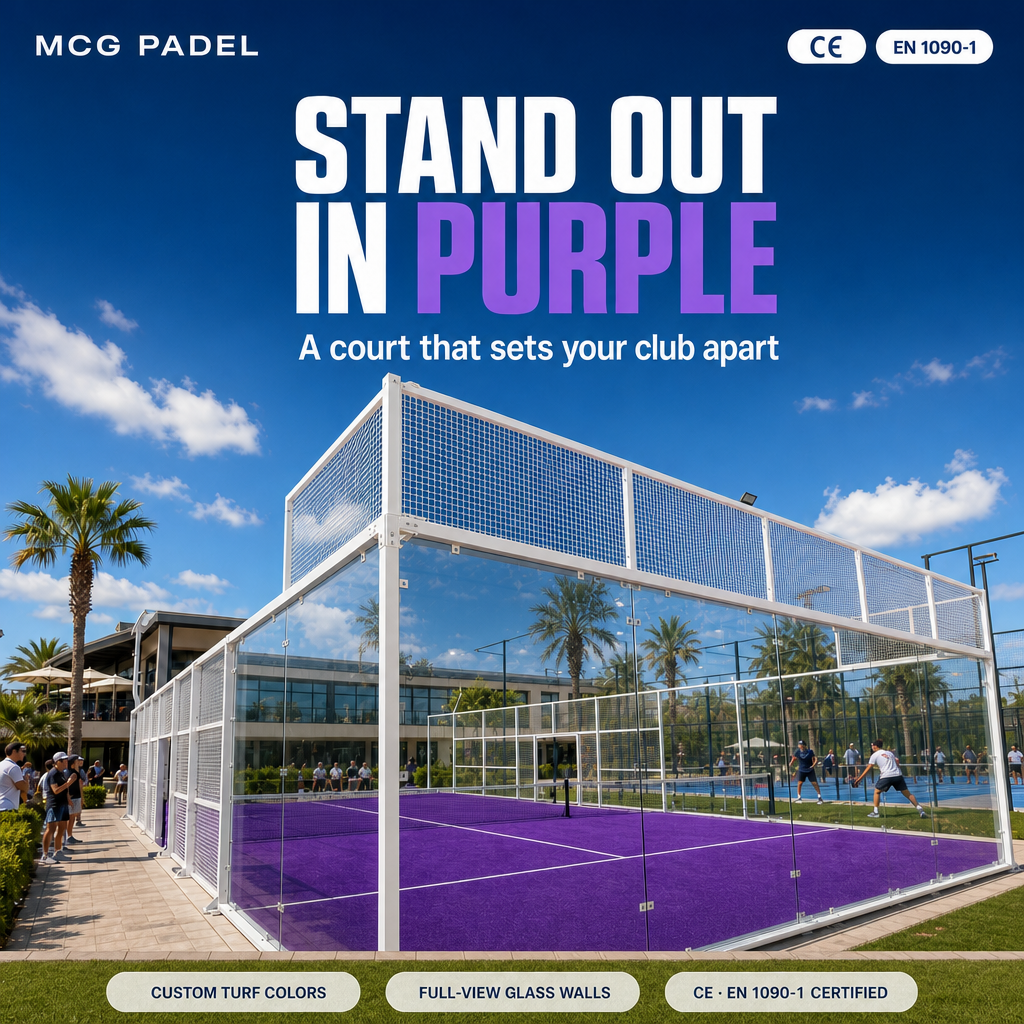 Padel Court Manufacturer for Distributors | OEM & ODM, 12 Court Models, CE & EN 1090-1 Certified