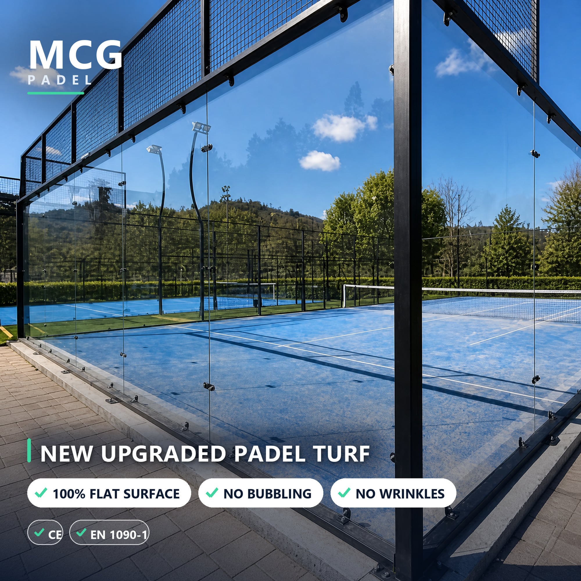 CE & EN 1090-1 Certified Padel Court | 12 Models, Custom Sizes, Colours & Logo | OEM Padel Court Manufacturer