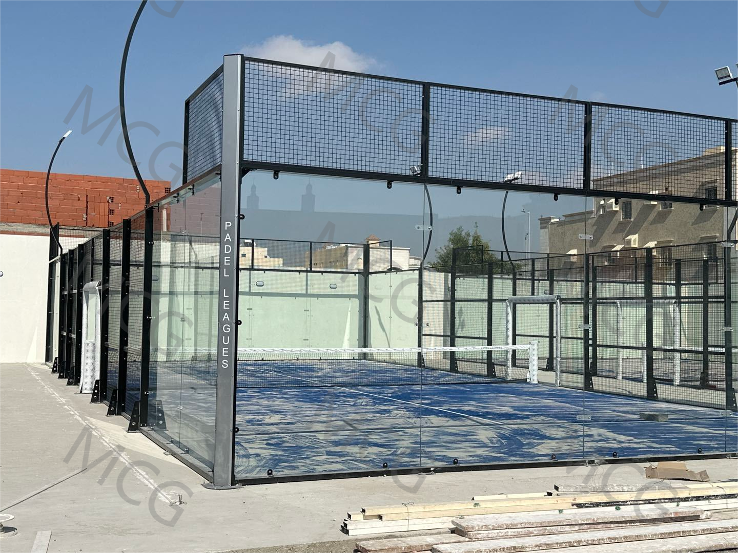 Panoramic Padel Court Padel Sport Court Paddle Tennis Court Product