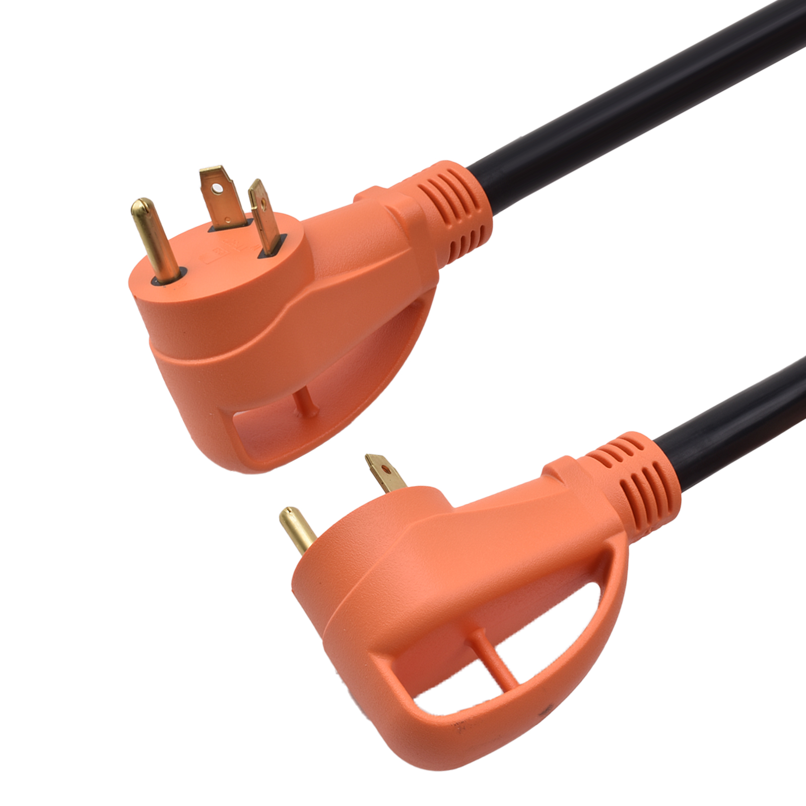 Kabel Daya UL Amerika Serikat NEMA 10-30P, 3 Pin, 30 A, 250 V