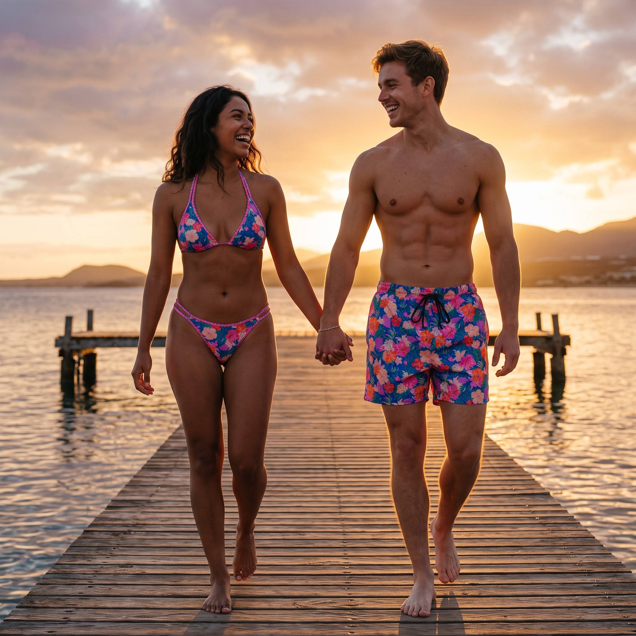 How to Avoid Sizing Problems in Matching Swimwear for Couples