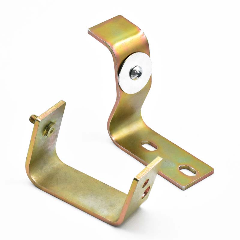 Precision Pregressive Die Stamping Service Zinc Plated Steel Pipe Pipe Tube Clip