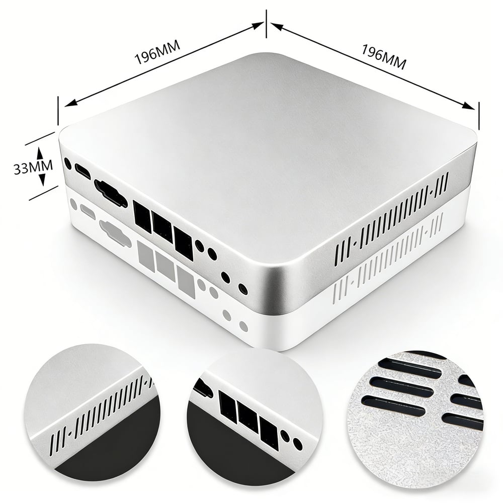 Custom Aluminum Stainless Steel Enclosures With Sandblasting Anodizing Powder Coating Electroplating For Component Factories