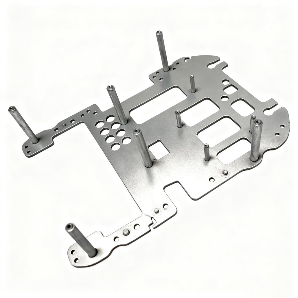 Custom Sheet Metal Fabrication Aluminium & Stainless Steel Laser Cutting Stamping Riveting Parts Products