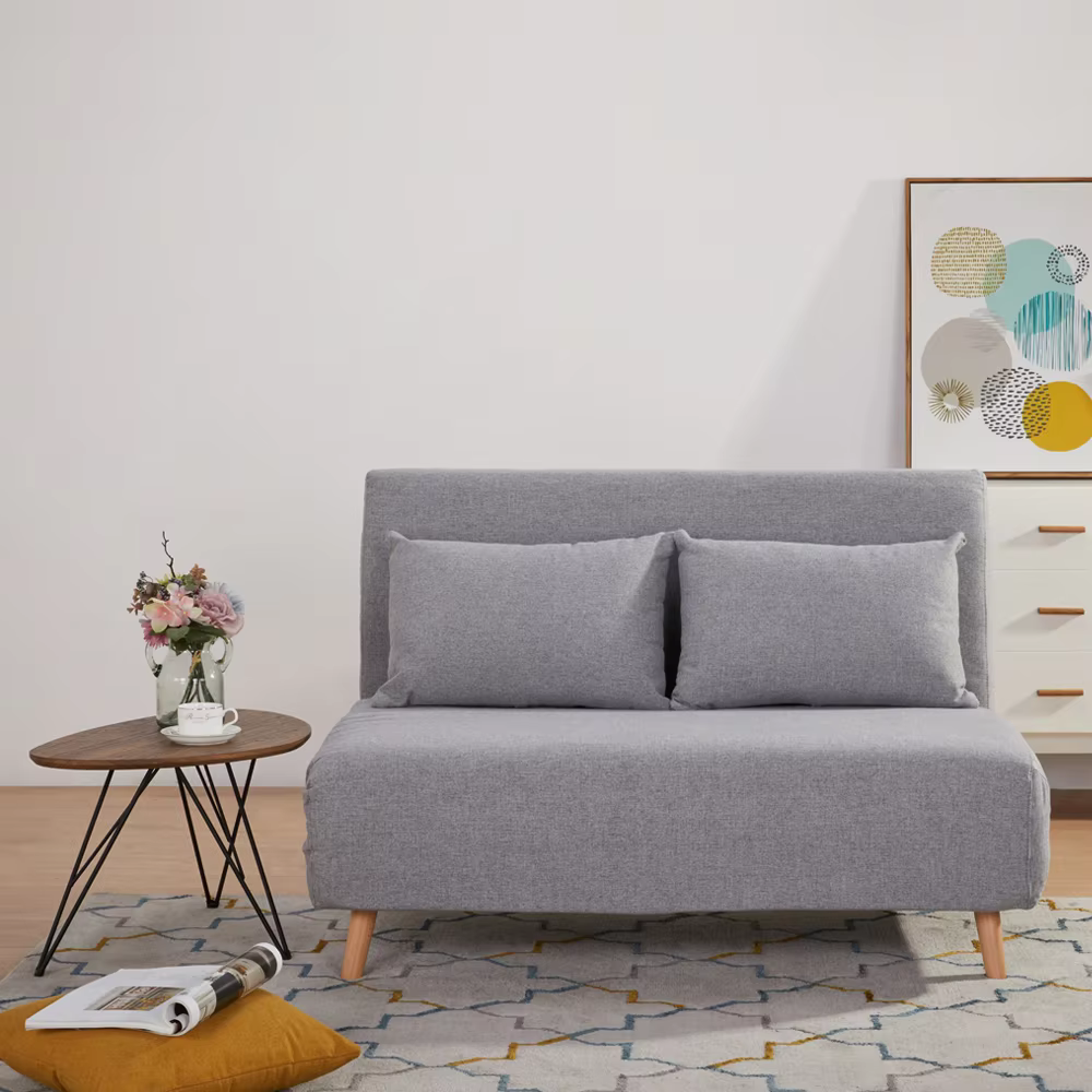 Foldable Sofa Bed Dual-purpose Living Room Multi-functional Afternoon Nap Sofa Space-saving Trendy Fabric Sofa Bed