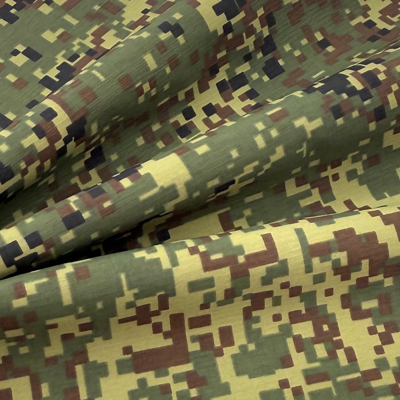 Waterproof Camouflage Nylon Taslan 3-Layers Fabric