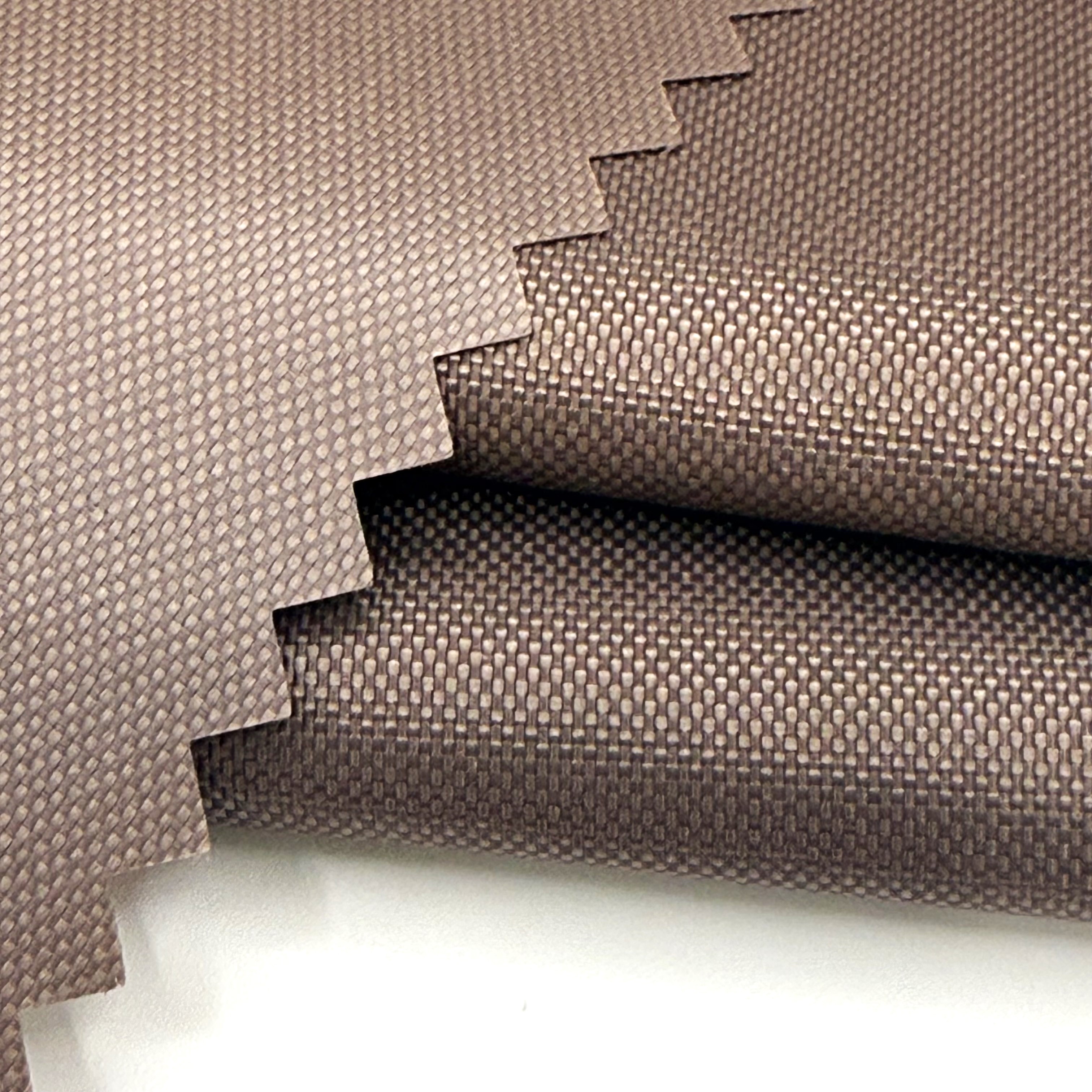 210D 114T Nylon Oxford Waterproof PU Coated Fabric