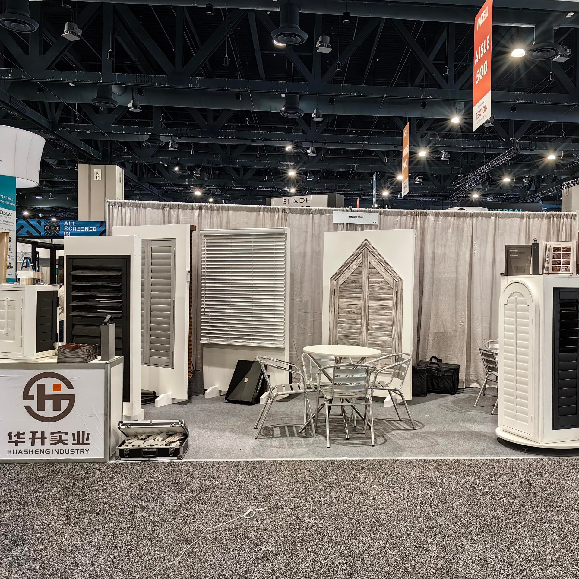 Huasheng Window Fashion debuts at the 2026 IWCE International Window Coverings Expo in the U.S., marking a new chapter in its global market expansion.