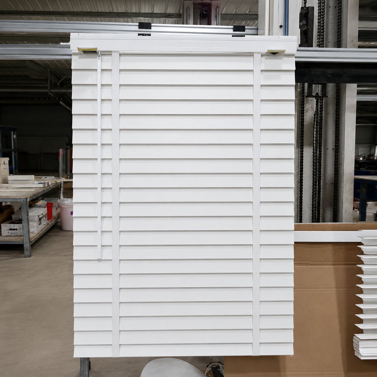New Cordless Wooden Blinds Successfully Completed Production and Quality Inspection