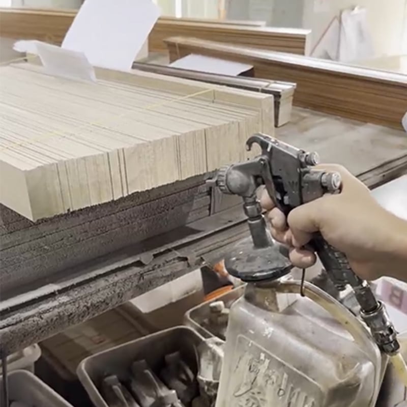 Crafted With Ingenuity Huasheng Window Fashion is Hand Painted To Give Blinds Slats Unique Vitality.