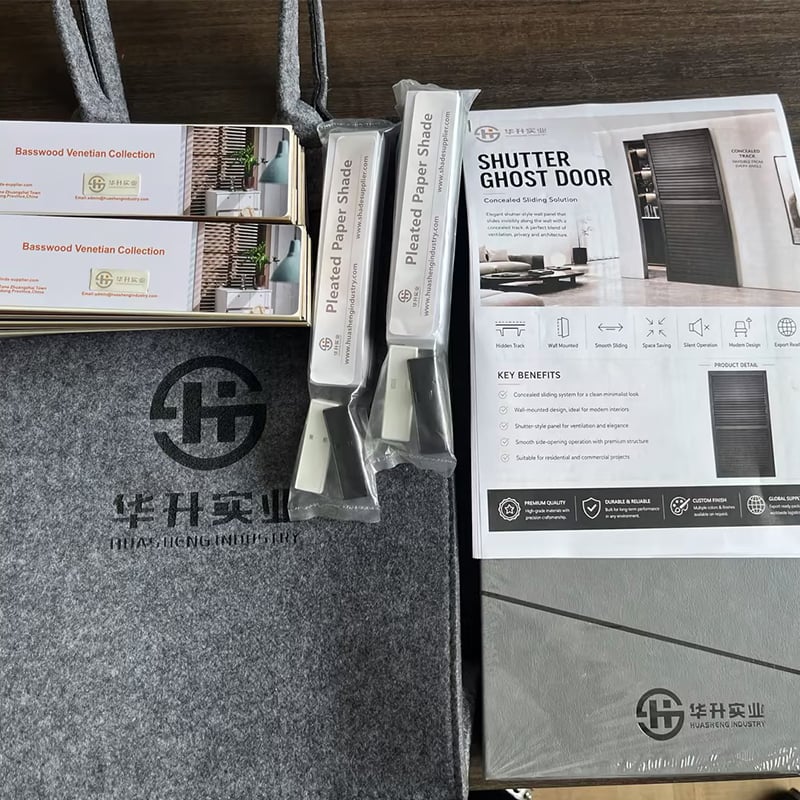 Huasheng Industry Ships Customized Sample Package to Overseas Client