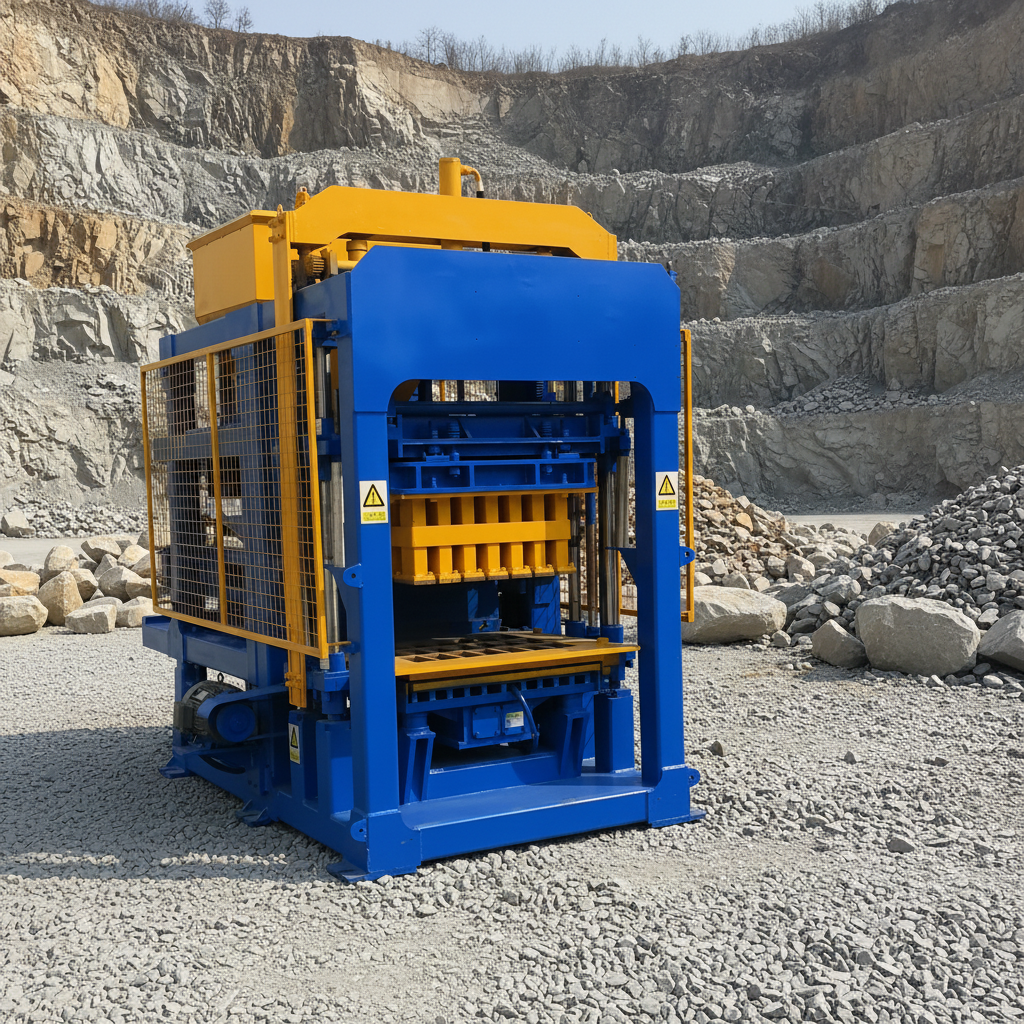 QT6-15 bricks blocks making machine