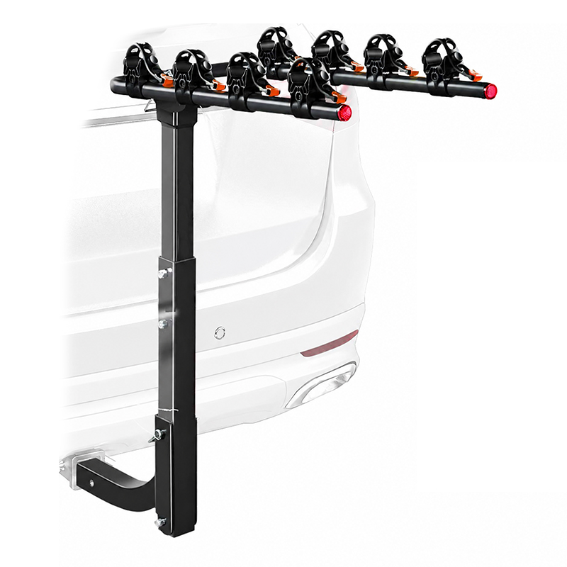 Universal 4 Bike Hitch Rack Foldable Carrier for SUV 2 in Receiver