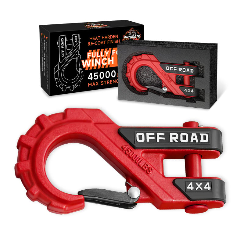 3/8 Inch G70 Alloy Forged Heavy Duty Off-Road Tow Recovery Winch Hook