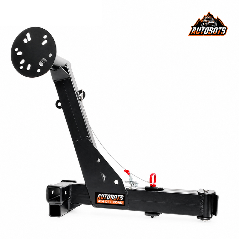 Heavy Duty Spare Tire Carrier Hitch Mount 440 lbs for Truck Jeep SUV RV