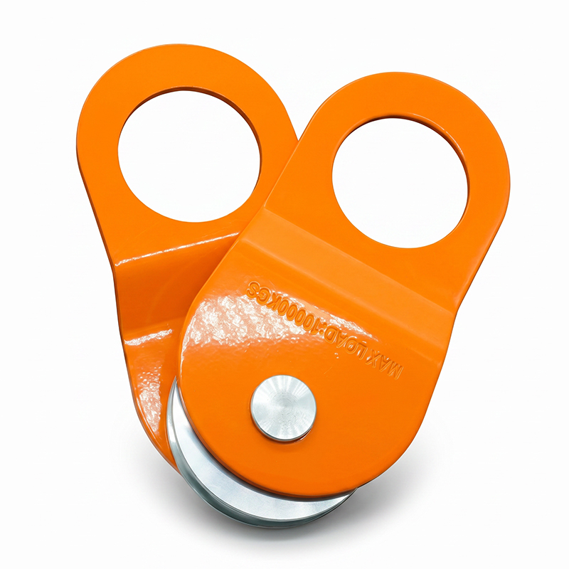 Snatch Block Winch Pulley Block 10 Ton for Synthetic Rope Recovery