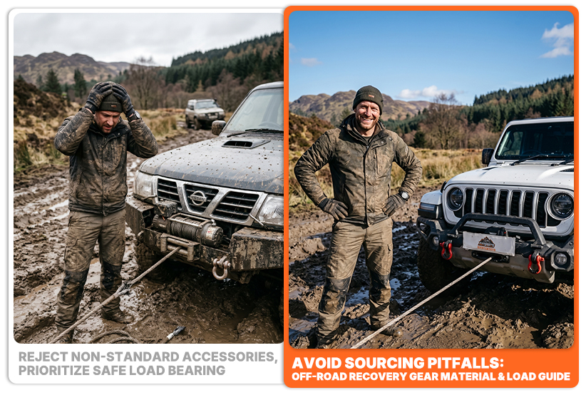 Avoid Sourcing Pitfalls: Off-Road Recovery Gear Material & Load Guide