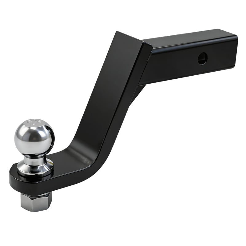 6 Inch Drop Trailer Hitch Ball Mount 2 Inch Receiver 6000 LBS Capacity