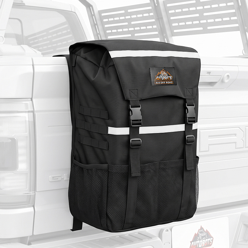 Heavy Duty Waterproof Tailgate Trash Bag for Truck SUV Overlanding