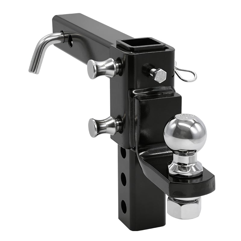 Adjustable Trailer Hitch Ball Mount 2 Inch Receiver 7500 lbs Heavy Duty