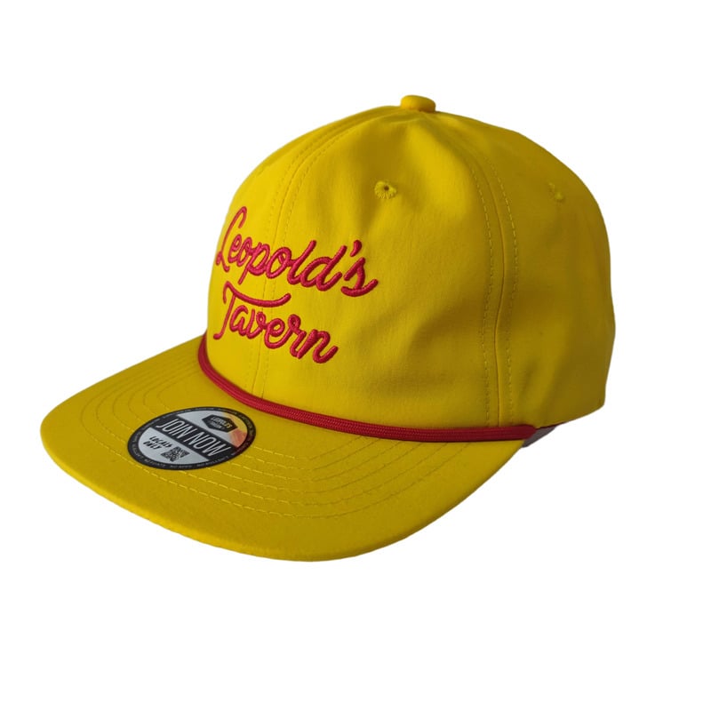 Factory Customize 5 panels flat brim soft dad hat rope design embroidery & Plastic Snapback OSFM