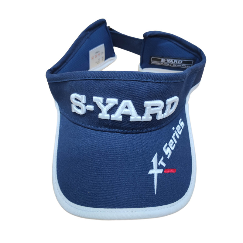 Factory Wholesale Custom Sport Sun Visor hat: Cotton Twill Tennis & Golf Cap moisture wicking light weight