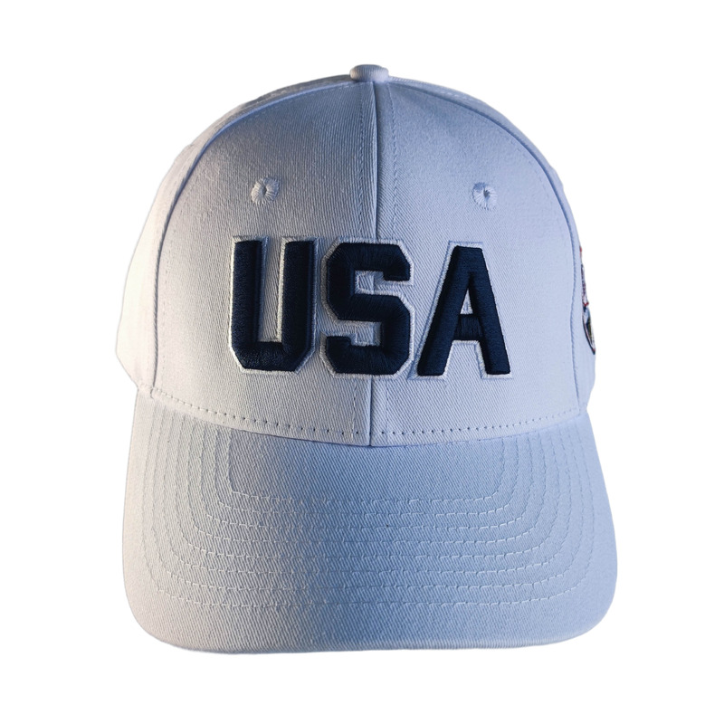 Factory customize 6 panels 100% cotton twill baseball cap sport hat embroidery curved brim velcro closure outdoor 