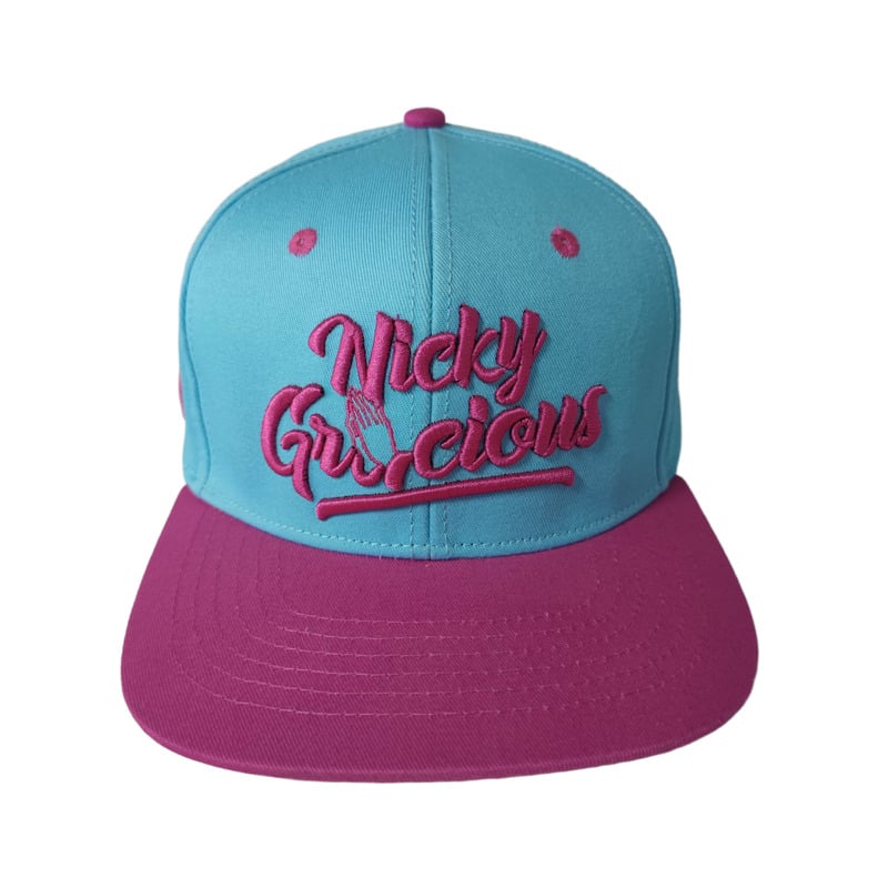 Factory custom Premium quality 2 tone 6 panels flat brim snapback hat 100% cotton twill hip hop style cap 3D embroidery outdoor