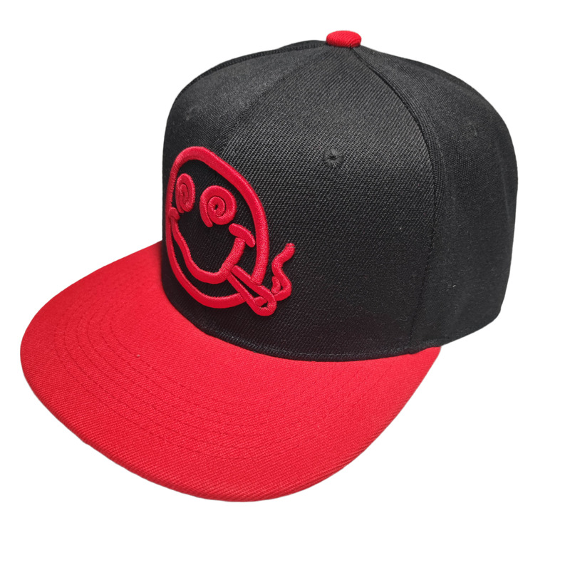 Factory customize Premium quality 2 tone 6 panels flat brim snapback hat 100% cotton twill fabric hip hop style cap sport hat dad hat embroidery outdoor sport lifestyle