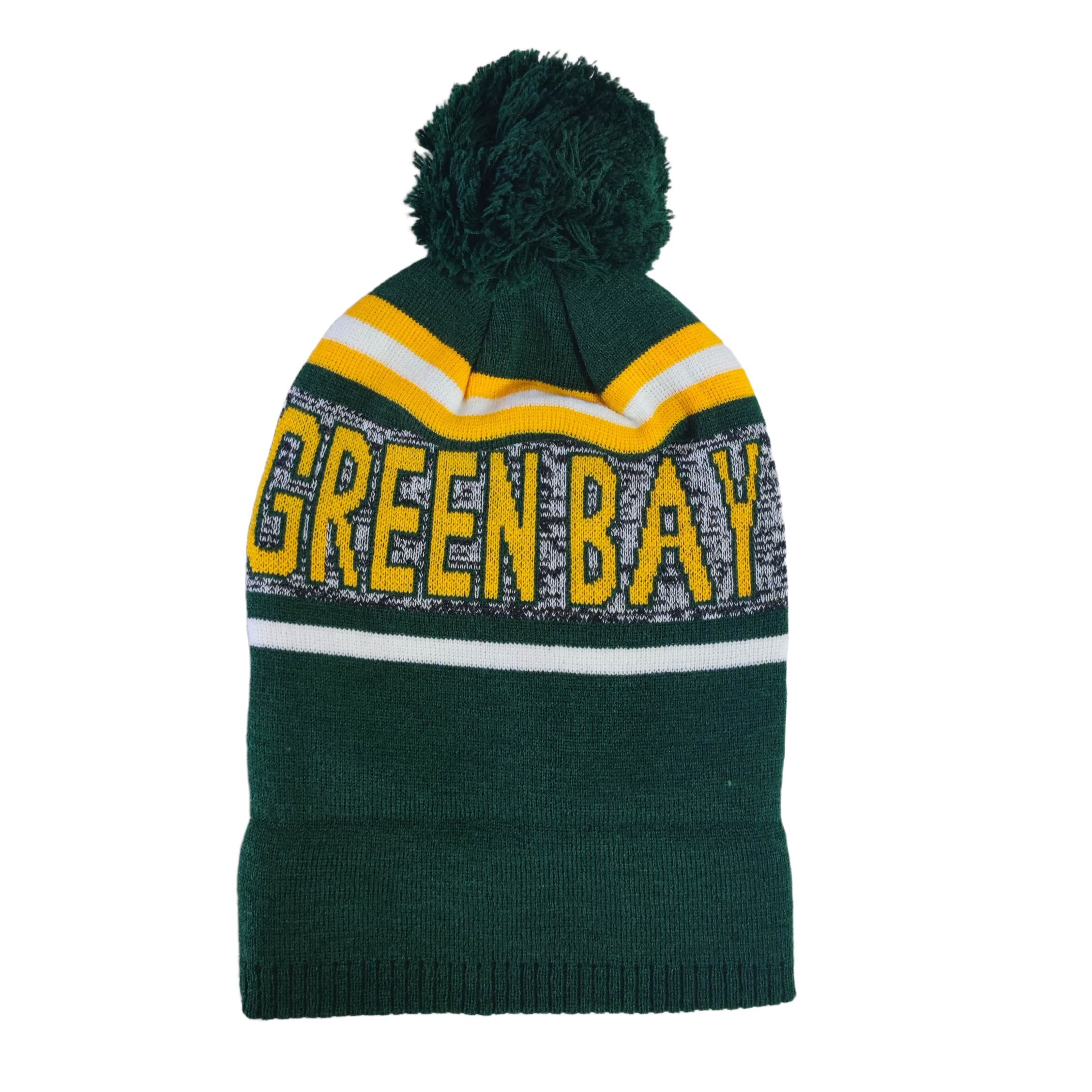 Factory wholesale premium - Custom 100% Acrylic Wool Pom - Pom Jacquard Beanies for Winter warm - Cuff - Embroidery 