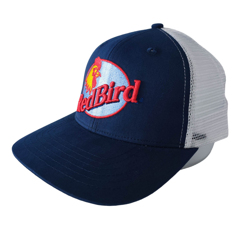 Factory Wholesale Custom 2 tone 6 Panels Trucker Hat: Breathable Polyester Mesh Back, Front 3D Embroidery & Snapback