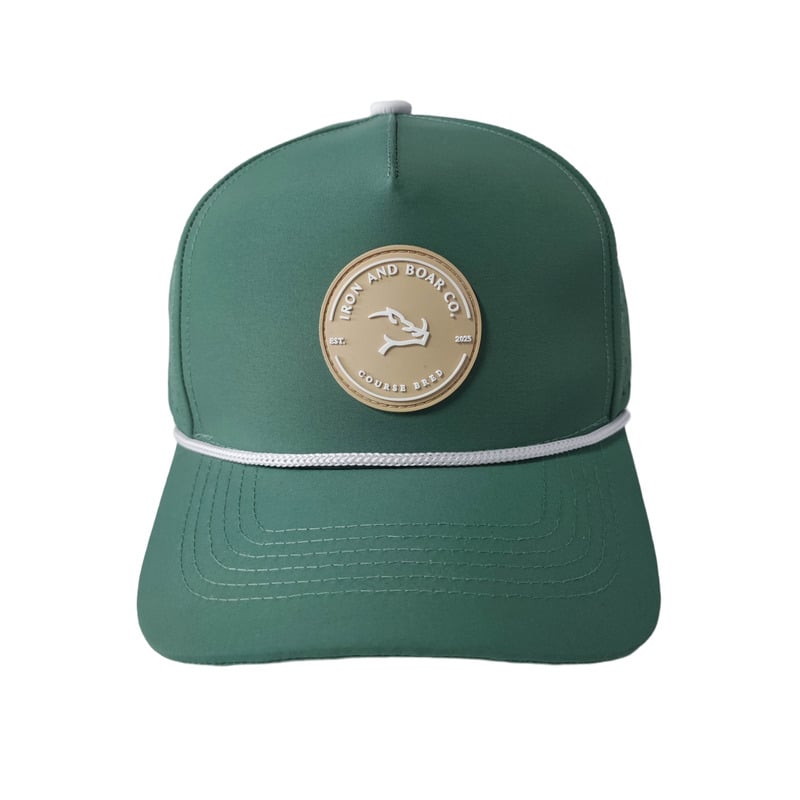 Factory wholesale custom 5 panels perforated laser cut hole performance hat rubber patch logo embroidery golf hat plastic snapback sport cap
