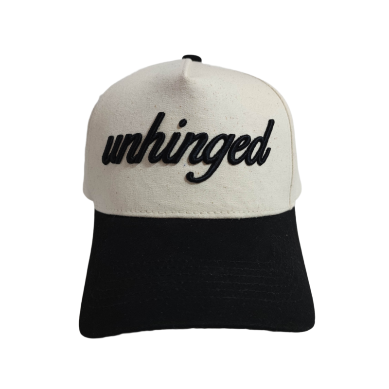Factory customize 5 panels 2 tone baseball cap 100% organic cotton twill fabric dad hat sport hat embroidery curved brim strap metal buckle outdoor 