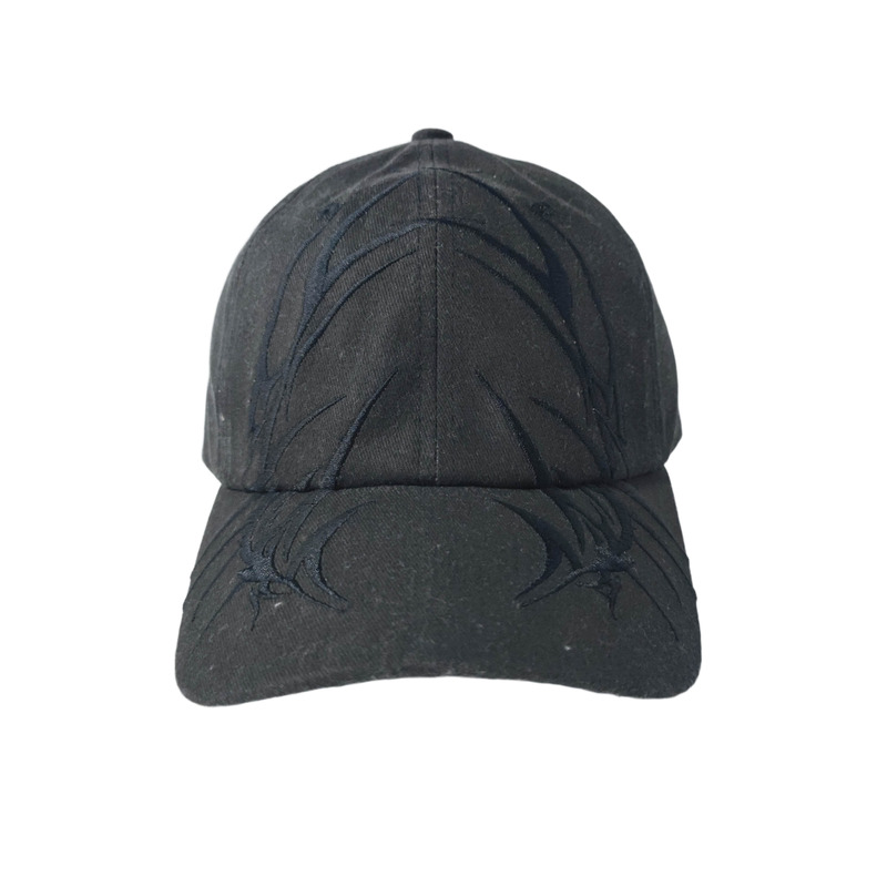 Factory Besopke 100% Cotton Twill Vintage washed distressed Retro Dad Hat with Unstructured Crown - Embroidery, Curved Brim & Velcro closure