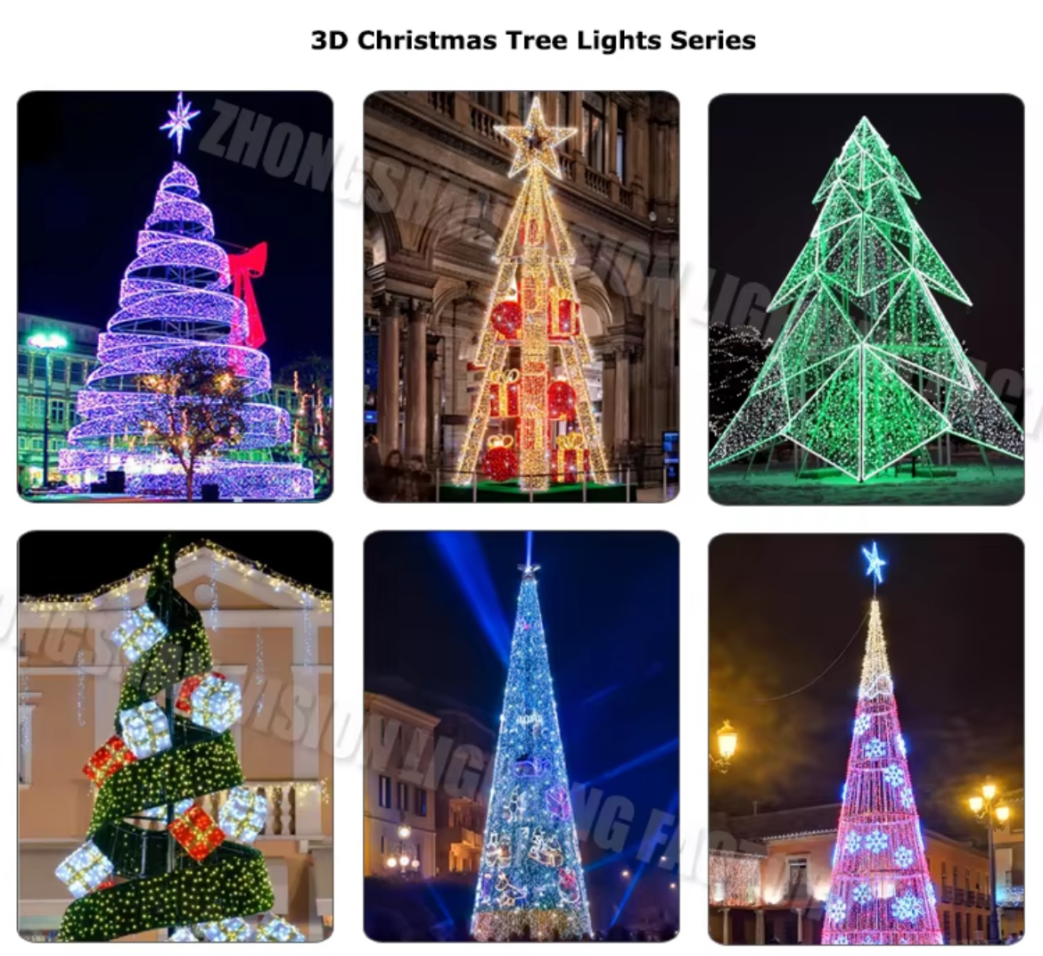 Wholesale Custom Animal-Shaped Lighted Decorations – LED Lamps for Christmas, Holiday Parks & Commercial Squares with Remote Control supplier