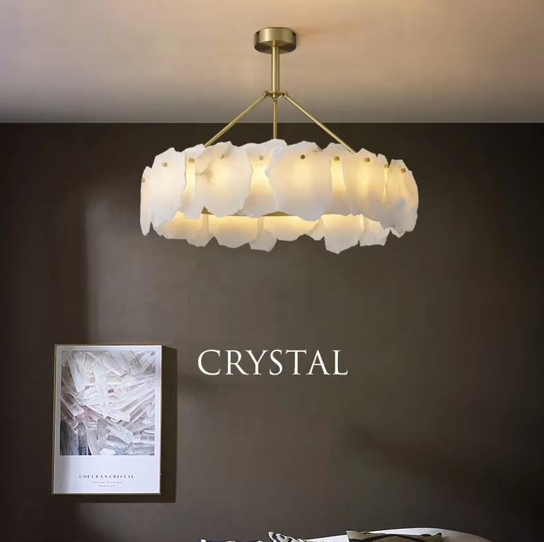 High Quality home decoration lamps marble luxury chandelier light fixture ETL891342 manufacture