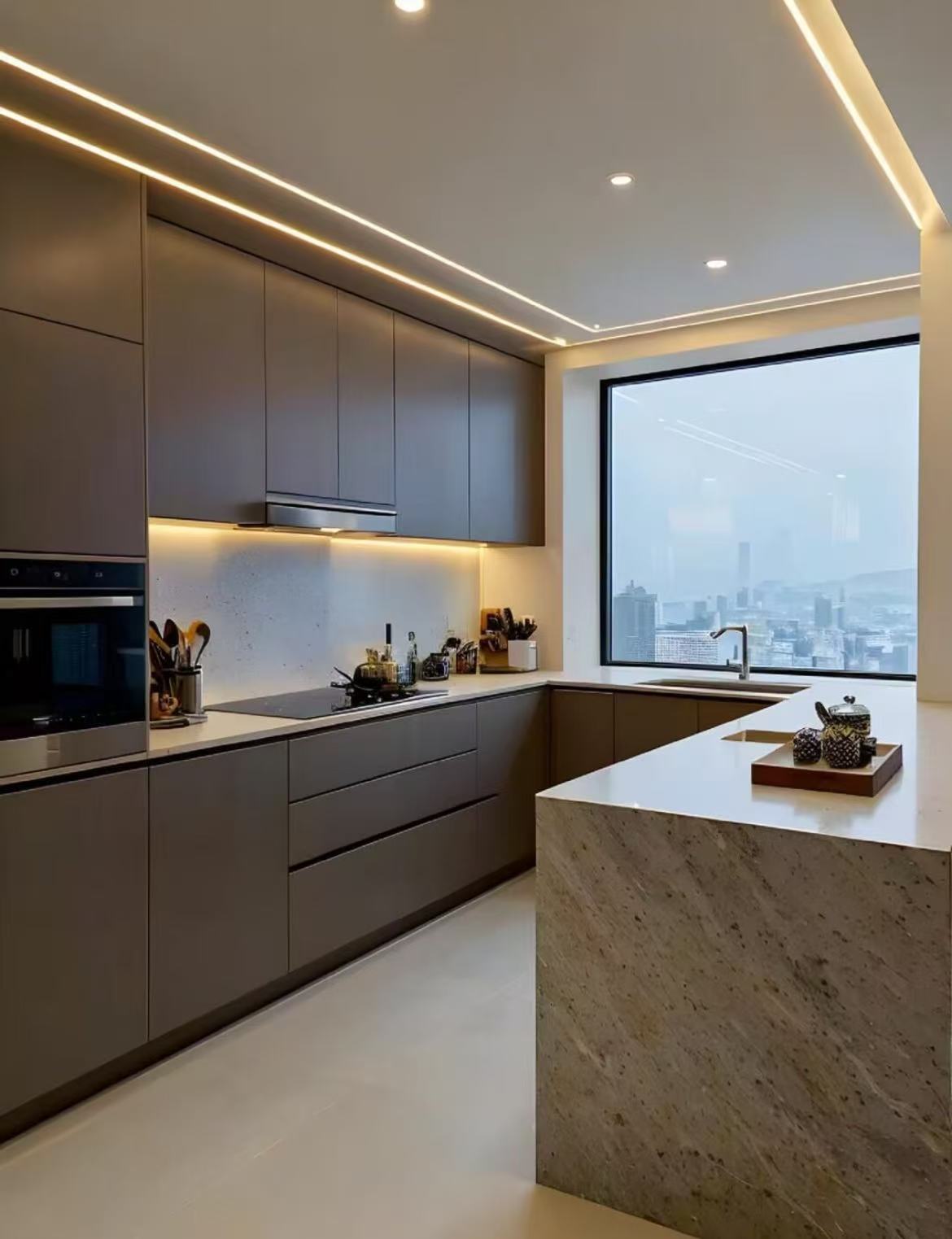 Custom Modern Kitchen Cabinets & Cupboards – Free One-Stop Home Design Service manufacture