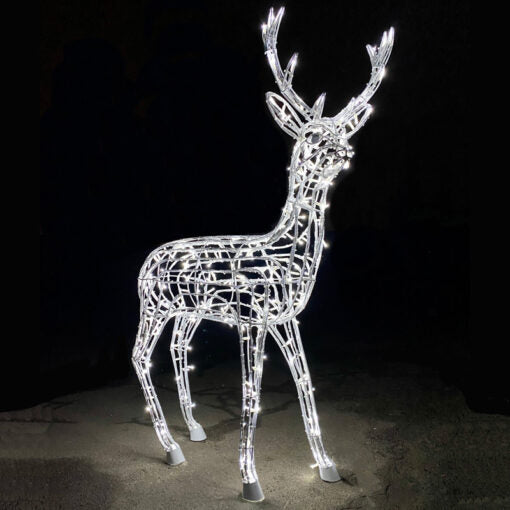 Wholesale Custom Animal-Shaped Lighted Decorations – LED Lamps for Christmas, Holiday Parks & Commercial Squares with Remote Control manufacture
