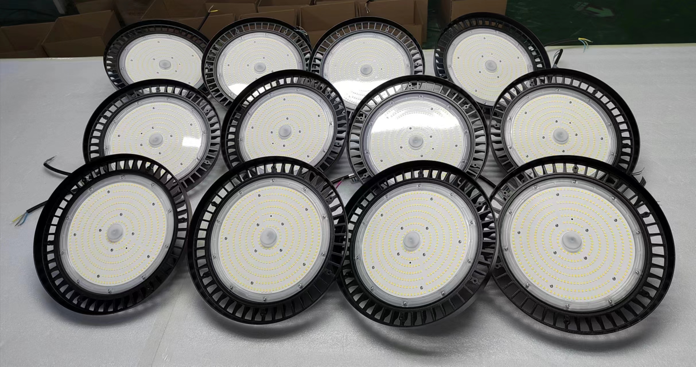 DLCETL Certified Commercial High Bay LED Lights – IP65 Waterproof, 100W to 240W for Warehouses & Factories details