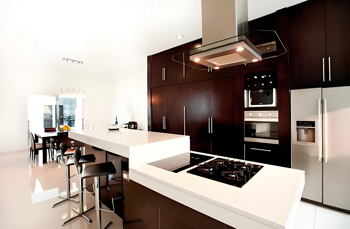 Customized Modular Kitchen Cabinet Designs for Construction Projects – One-Stop Service with Free Design Support manufacture