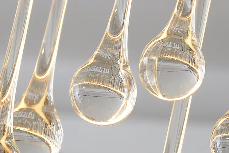Modern ceiling chandelier crystal pendant lighting for living room decor ETL86090 supplier