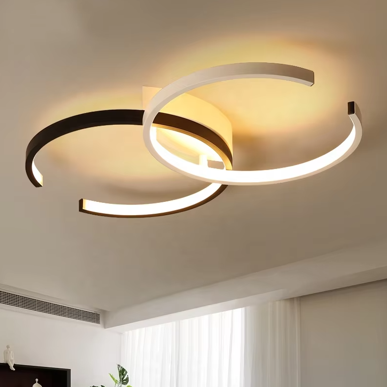 Aluminum ceiling lamp modern led ceiling light for bedroom ETL89162 factory