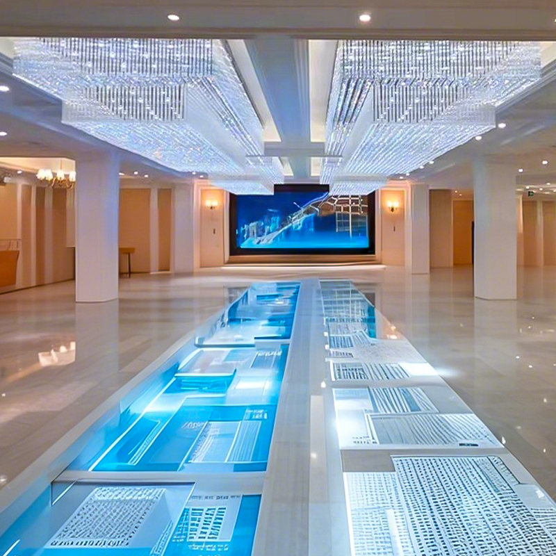 Luxury Crystal LED Chandelier – Custom Ceiling Light Fixture for Villa, Hotel Lobby & Banquet Hall supplier