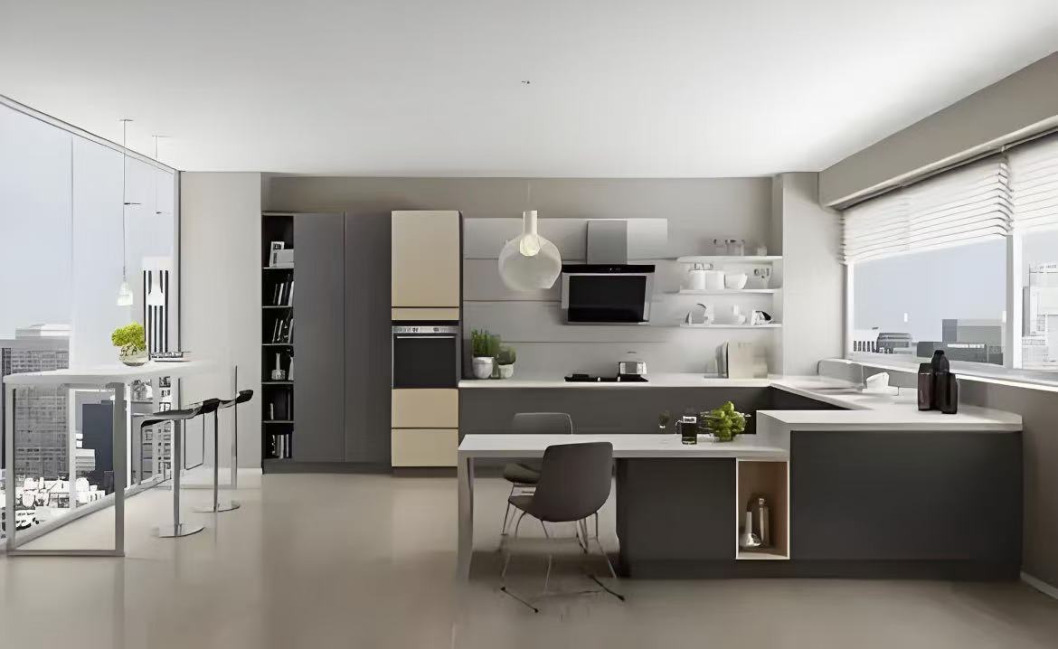 Custom Modern Kitchen Cabinets & Cupboards – Free One-Stop Home Design Service factory