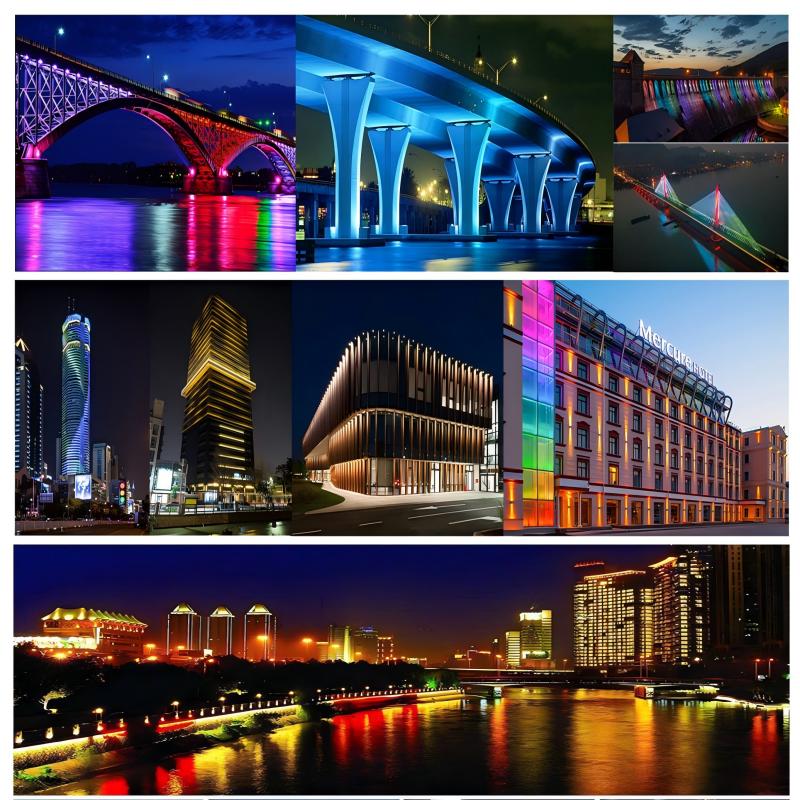 Waterproof RGBW LED Wall Washer Lights – DMX512 Outdoor Bar Lighting for Facades, Hotels & Landscapes details