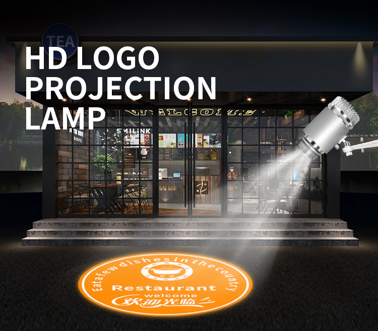 30W LED Gobo Logo Projector Light – Static Waterproof Floor Lamp for Outdoor Advertising & Branding Displays supplier